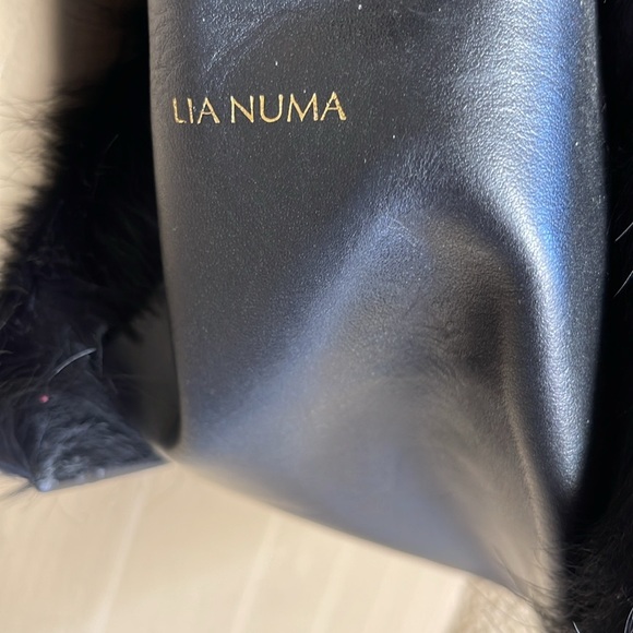 Lía Numa calf hair made in Italy leather bag - Picture 4 of 10